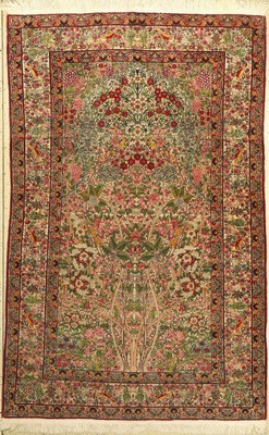 Antiker Kerman(Lebensbaum), Persien, um 1900, Korkwolle, ca. 210 x 132 cm, EHZ: 3