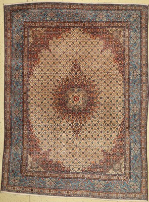 Birdjand, Persien, ca. 50 Jahre, Wolle mit Seide, ca. 270 x 202 cm, EHZ: 2