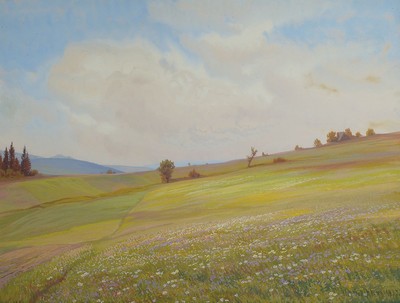 Christian Gotthard Hirsch, 1889 Breslau - 1977Höchenschwand, Studium an der Kunstgewerbeschule Breslau bei Siegfried Haertel u. an der Hochschule ...
