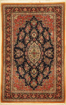 Ghom Kork, Persien, ca. 50 Jahre, Korkwolle, ca. 217 x 142 cm, EHZ: 2
