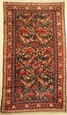 Antiker Karabagh, Kaukasus, um 1900, Wolle geknüpft auf Wolle, ca. 240 x 140 cm, EHZ: 3(Braun Oxidiert).