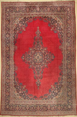 Keschan kork fein, Persien, um 1950, Korkwolle, ca. 405 x 265 cm, EHZ: 3