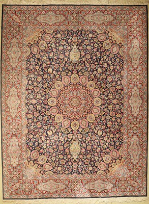 Kerman, Persien, ca. 50 Jahre, Wolle auf Baumwolle, ca. 383 x 296 cm, EHZ: 2