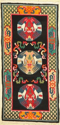 Nepal, ca. 40 Jahre, Wolle auf Baumwolle, ca. 177 x 85 cm, EHZ: 2