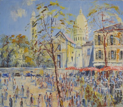 Carlo Battisti, 1910 Wien - 1985 Bad Ischl, Studium a.d. Akademie Matjeko in Krakau und a..d. Krakauer Akademie, ab 1929 Gobelinmaler in Wien, u.a. ...