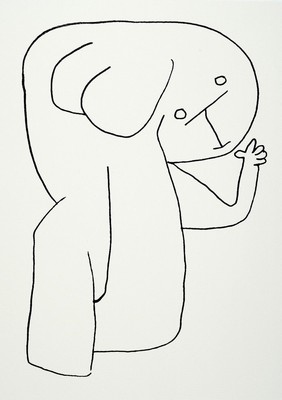 Paul Klee, 1879-1940, Konvolut aus 2 Arbeiten, "Schellenengel", "Engel im Kindergarten, Drucker/Verlag: Editions Akte, printed i. ...
