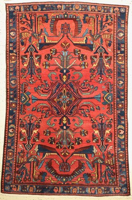 Lilian alt, Persien, um 1920, Wolle auf Baumwolle, ca. 198 x 130 cm, EHZ: 2