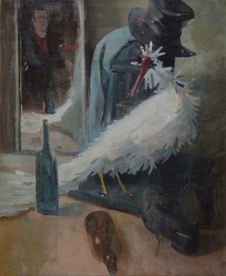 Karl Stachelscheid, 1917 Düsseldorf-1970 Krefeld, Studium an der Akademie Düsseldorf unter J.P. Junghanns, sein Vorbild war Lovis Corinth, hier ein ...