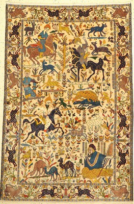 Zakini alt, Afghanistan, um 1940, Wolle aufWolle, ca. 192 x 125 cm, EHZ: 3