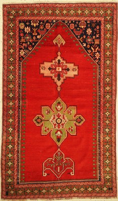 Antiker Eriwan, Kaukasus, um 1900, Wolle auf Wolle, ca. 215 x 130 cm, EHZ: 4