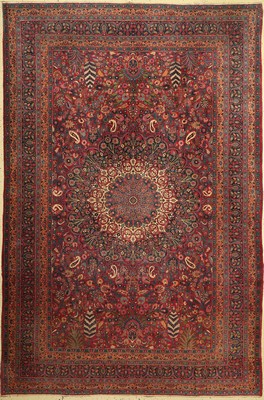 Feiner Khorasan, Persien, um 1930, Korkwolle, ca. 333 x 222 cm, EHZ: 3-4