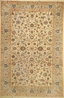 Feiner Keschan, Persien, ca. 60 Jahre, Korkwolle, ca. 330 x 220 cm, EHZ: 3-4