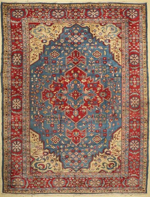 Täbriz, Rumänien, ca. 60 Jahre, Wolle auf Baumwolle, ca. 340 x 260 cm, EHZ: 2