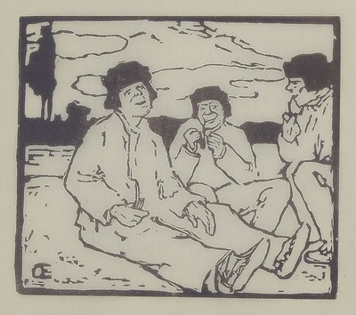 Emil Orlik, 1870 Prag - 1932 Berlin, Ausbildung bei Heinrich Knirr u. ab 1899 an der Münchener Akademie mit Schwerpunkt auf diegrafischen Künste, ...