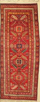 Meschgin alt, Persien, um 1950, Wolle auf Baumwolle, ca. 370 x 147 cm, EHZ: 2-3