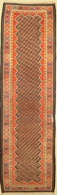 Bidjar Kelim alt, Persien, um 1930, Wolle auf Baumwolle, ca. 338 x 100 cm, EHZ: 2-3