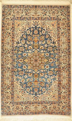Esfahan fein, China, ca. 50 Jahre, Korkwolle mit Seide, ca. 170 x 110 cm, EHZ: 2