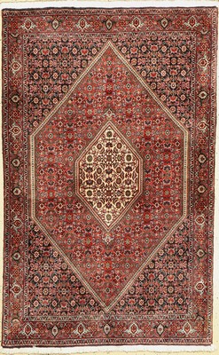 Bidjar kork fein, Persien, ca. 40 Jahre, Korkwolle, ca. 174 x 110 cm, EHZ: 2