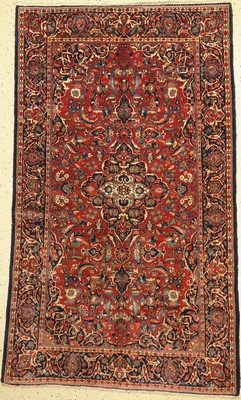 Keschan alt, Persien, um 1940, Wolle auf Baumwolle, ca. 214 x 132 cm, EHZ: 2-3