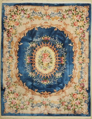 Aubosson Teppich, China, ca. 50 Jahre, Wolle auf Baumwolle, ca. 300 x 250 cm, EHZ: 2
