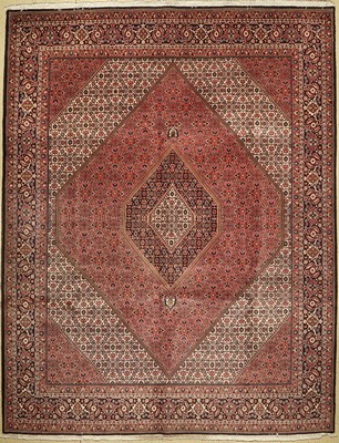 Bidjar alt, Persien, ca. 50 Jahre, Wolle auf Baumwolle, ca. 383 x 300 cm, EHZ: 2