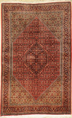 Bidjar, Persien, ca. 40 Jahre, Wolle auf Baumwolle, ca. 224 x 142 cm, EHZ: 2