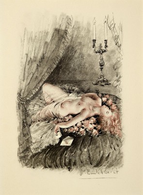 Paul-Emile Becat, 1885-1960, war ein französischer Maler, Zeichner, Radierer, Konvolut aus 3 Werken, "Fortunio", Drucker/Verlag: Coulouma, ...