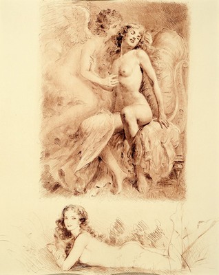 Paul-Emile Becat, 1885-1960, war ein französischer Maler, Zeichner und Radierer, Konvolut aus 2 Werken, Drucker/Verlag: Leblanc, Baniyan Paris 1959, ...