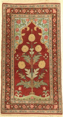 Lahor fein, Pakistan, ca. 50 Jahre, Korkwolle, ca. 163 x 90 cm, EHZ: 2-3
