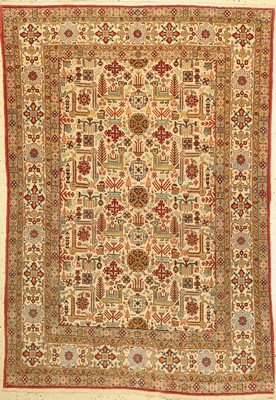 Ghom Kork, Persien, um 1950, Korkwolle, ca.200 x 135 cm, EHZ: 2-3
