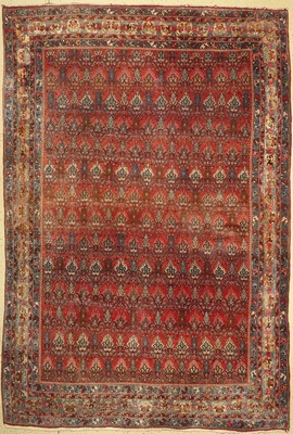 Bidjar alt, Persien, um 1940, Wolle auf Baumwolle, ca, 363 x 230 cm, verblaßt, EHZ: 2-3