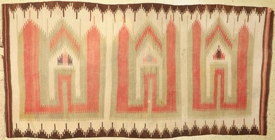 Balikesir-Saf, Westanatolien, um 1920, Wolle auf Wolle, ca. 240 x 123 cm, altersbedingter Zustand, (kleines Loch) Publiziert in "Anatolische ...