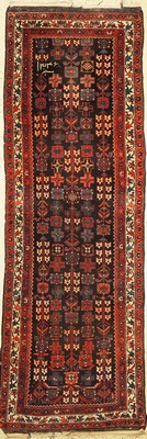 Kordi Dorfteppich, Persien, datiert(1920), Wolle auf Baumwolle, ca. 320 x 108 cm, EHZ: 3-4