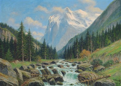 Johannes Glückert, 1868 Mainz - um 1921, Ausbildung an der Großherzöglichen Kunstschule Karlsruhe, tätig in Düsseldorf und Eppstein im Taunus, ...