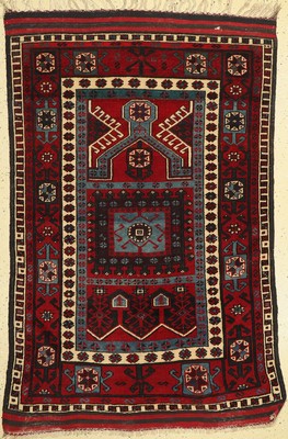 Karakecheli Gebetsteppich, Türkei, um 1940,Wolle auf Wolle, ca. 180 x 120 cm, EHZ: 3