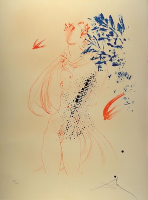 Salvador Dali, 1904 Figueras - 1989 ebenda, "Jugend" aus der Serie der Lebensalter "Edadesde la vida" (1973), ...