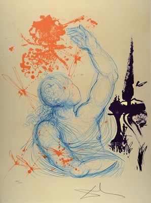 Salvador Dali, 1904 Figueras - 1989 ebenda, "Pubertät" aus der Serie der Lebensalter "Edades de la vida" (1973), ...