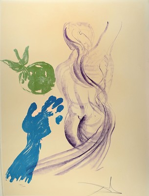 Salvador Dali, 1904 Figueras - 1989 ebenda, "Reife" aus der Serie der Lebensalter "Edades de la vida" (1973), ...