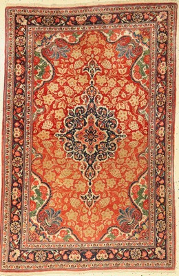Djosan alt fein, Persien, um 1950, Korkwolle, ca. 153 x 100 cm, EHZ: 2, (Abrasch)