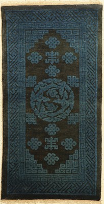 Pao Tow antik, China, um 1920, Wolle auf Baumwolle, ca. 124 x 65 cm, EHZ: 2