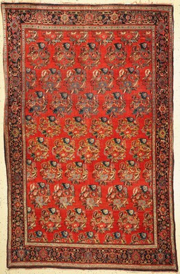 Bidjar alt, Persien, um 1920/1930, Wolle auf Baumwolle, ca. 216 x 140 cm, EHZ: 3
