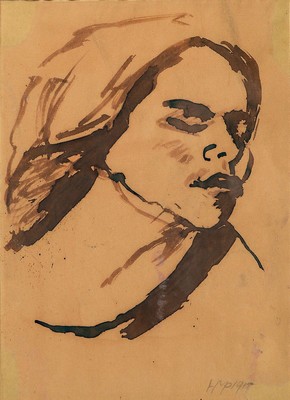 Hermann Max Pechstein, 1881 Zwickau - 1955 Berlin, 1900-03 Studium an der Kunstgewerbeschule Dresden, 1903-07 Studium ander Kunstakademie Dresden als ...