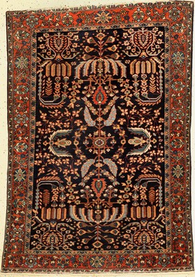 Sarogh Farahan antik, Persien, um 1900, Korkwolle, ca. 152 x 105 cm, EHZ: 3