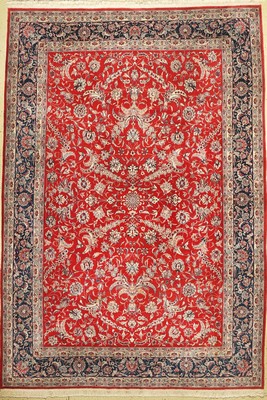 Esfahan fein, China, ca. 50 Jahre, Korkwolle, ca. 370 x 255 cm, EHZ: 2