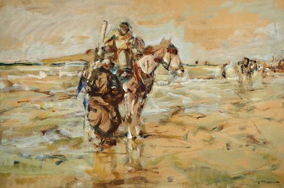 Julius Seyler, 1873-1955 München, Studium an der Akademie München u.a. bei Schmitt-Reutte und von Zügel, lebte zwischen 1913 und 1921 als Farmer ...