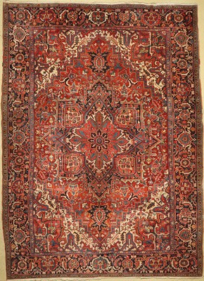 Heriz alt, Persien, um 1950, Wolle auf Baumwolle, ca. 366 x 267 cm, EHZ: 3