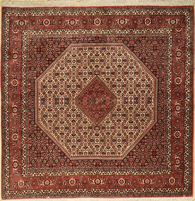 Bidjar, Persien, ca. 50 Jahre, Wolle auf Baumwolle, ca. 200 x 203 cm, EHZ: 2