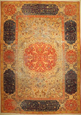 Antiker Täbriz, Persien, um 1900, Wolle aufBaumwolle, ca. 485 x 340 cm, EHZ: 5