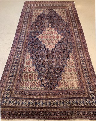 Antiker Palastteppich, Khorasan, Persien, um 1900, Wolle auf Baumwolle, ca. 600 x 290 cm, EHZ: 5