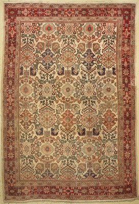 Antiker Sarogh Mahal, Persien, um 1910, Wolle auf Baumwolle, ca. 320 x 215 cm, EHZ: 4-5